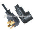 Conector NEMA 20A bloqueo extensión cable twist-lock